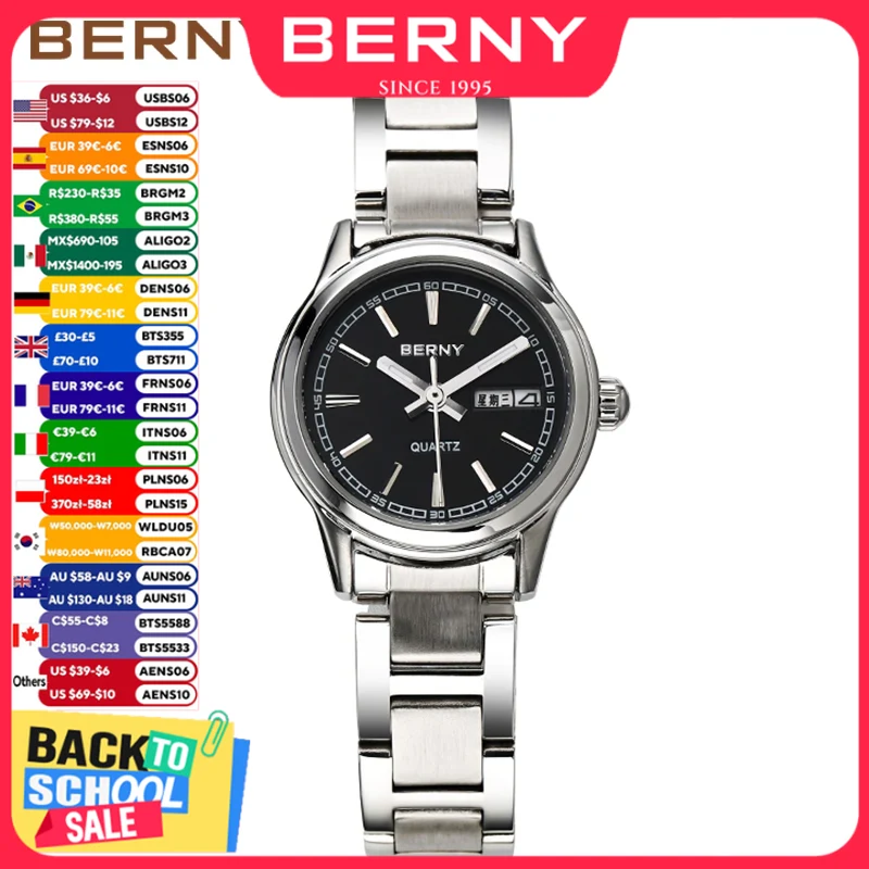 Luxury Watch Japan - BERNY Orologio da donna di lusso