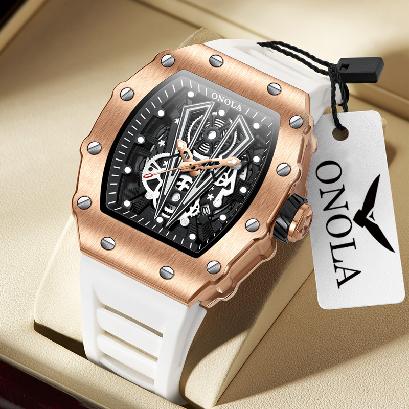 Luxury Watch Exhibition - ONOLA 3826 Orologio sportivo Tonneau di