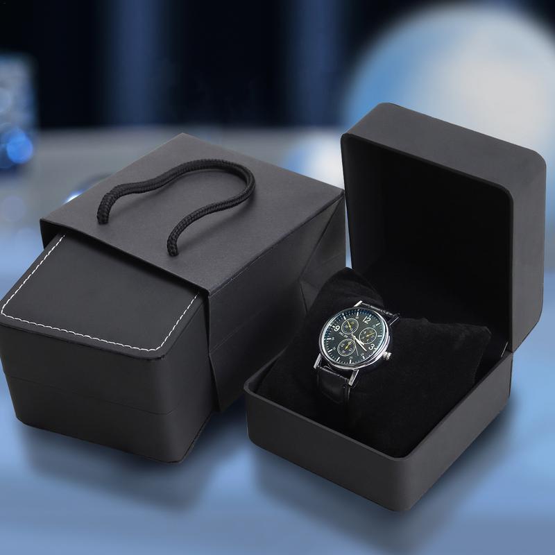 Luxury Watch Packaging Box - Scatola porta orologi in pelle di