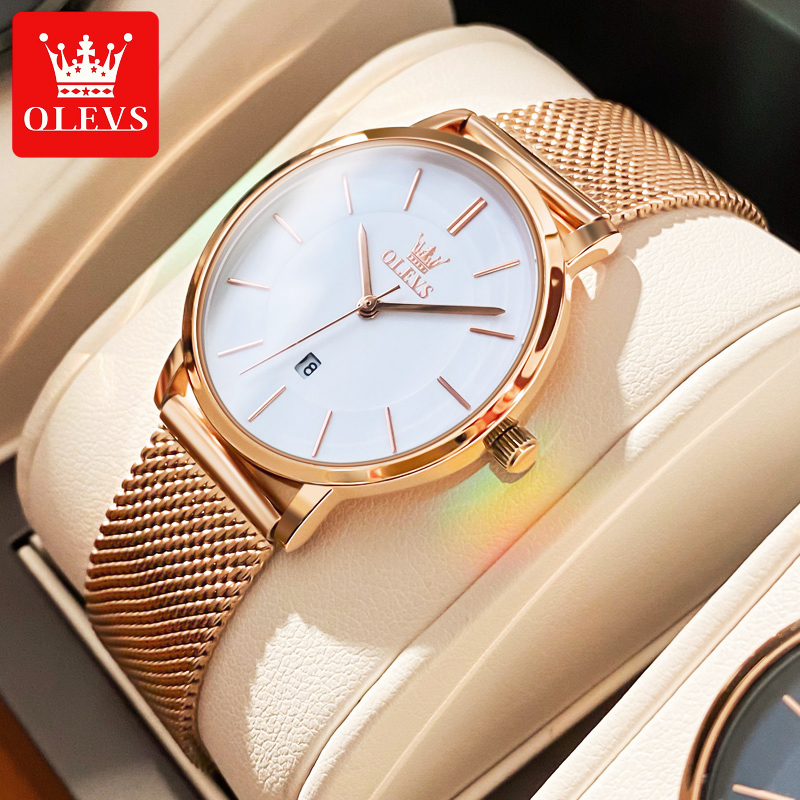 Luxury Watch Packaging Box - Orologi OLEVS per donna orologio impermeabile