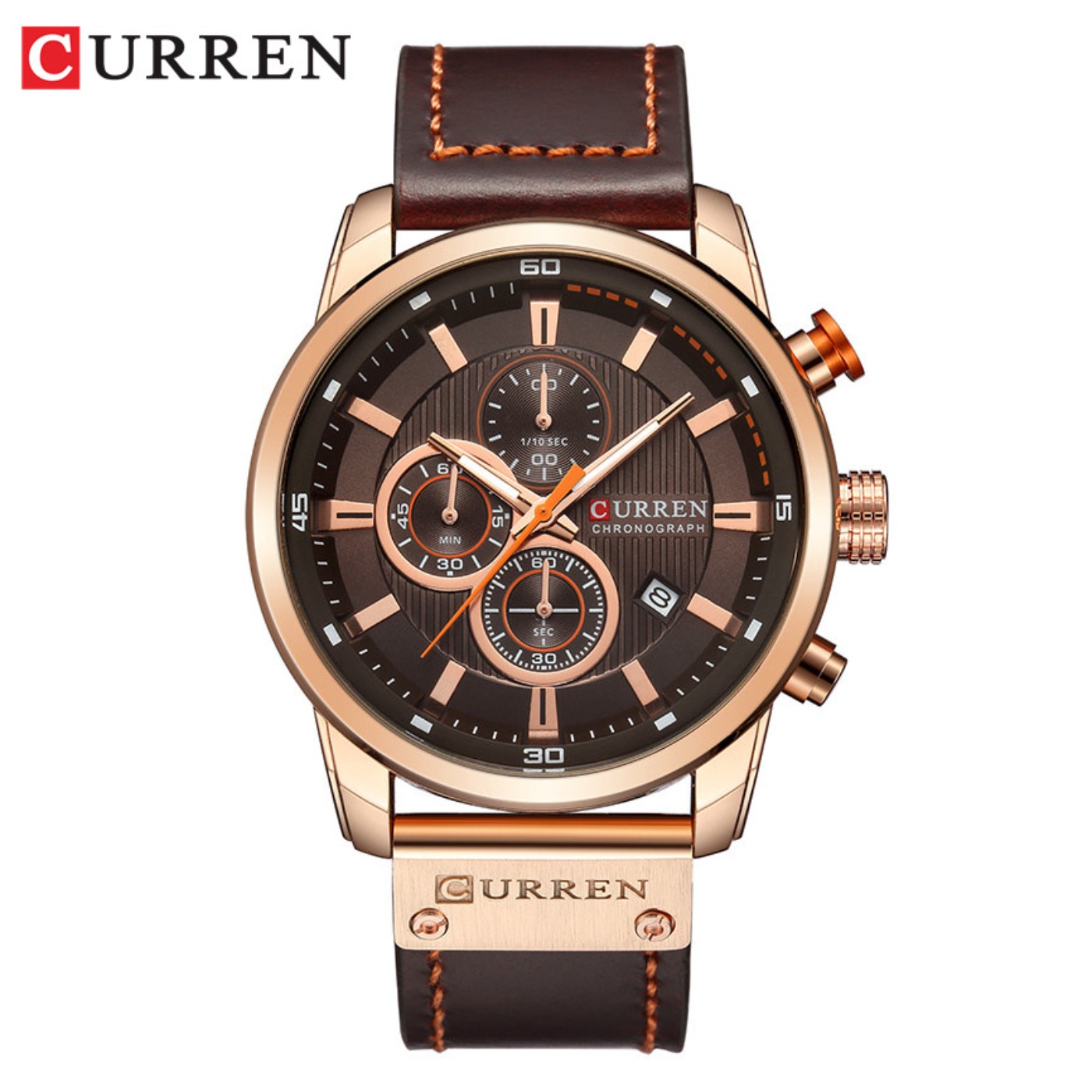Luxury Watch Brands - Orologi da uomo CURREN Fashion Date