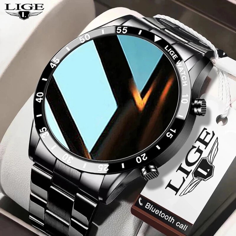 Luxury Watch Korea - LIGE Nuovo Bluetooth Chiama Astuto Della