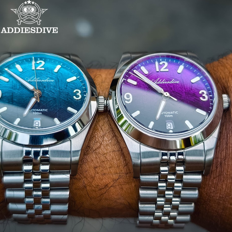 Luxury Watch Packaging Box - ADDIESDIVE Nuovo Orologio Meccanico Automatico AD2547,