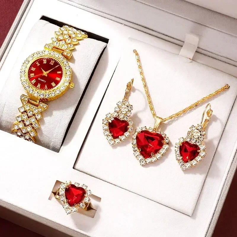 Luxury Watch Kit - Orologio di lusso dorato da donna