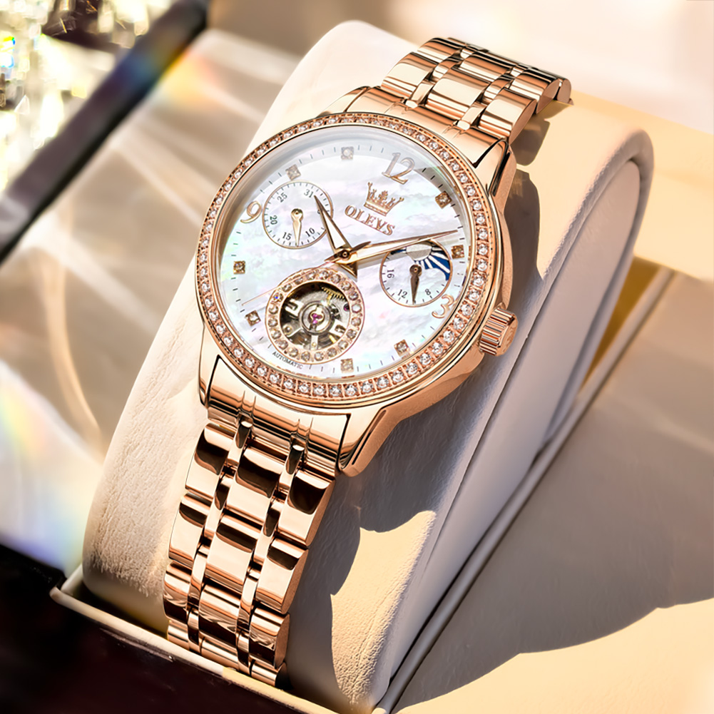 Luxury Watch With Bracelet - OLEVS Orologi da donna Top Brand
