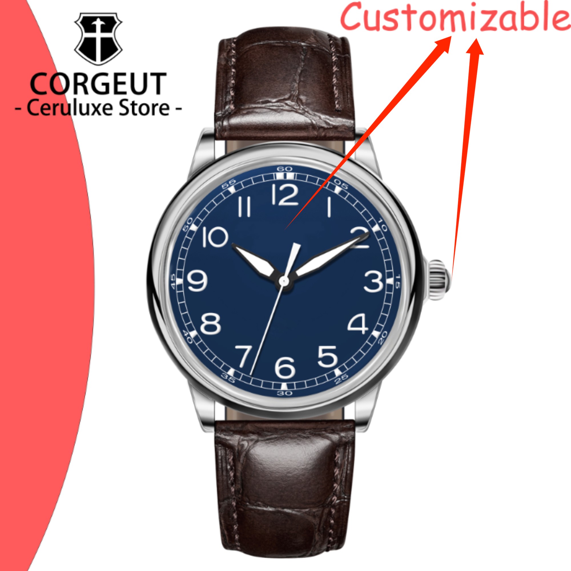 Luxury Watch Leather - Orologi di Lusso Meccanici Automatici da