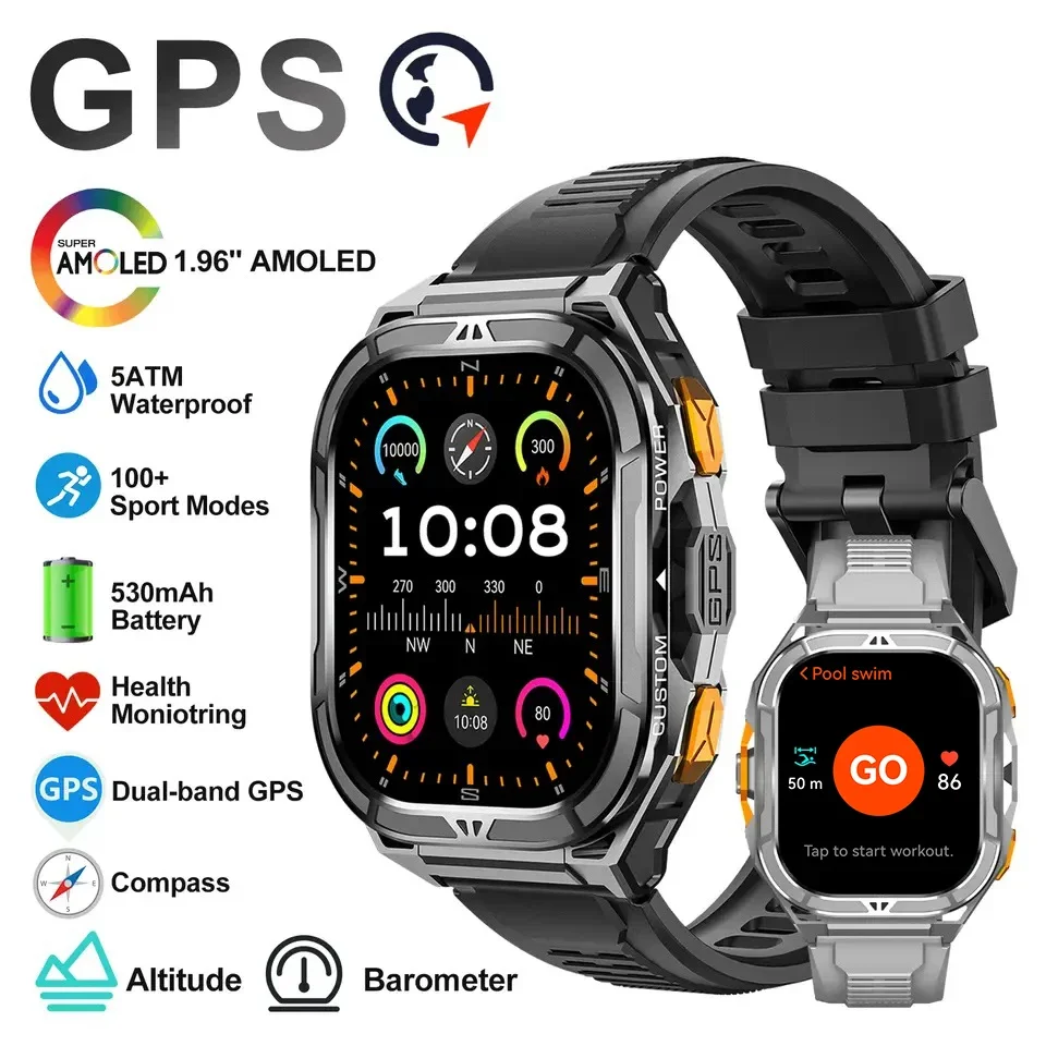 Luxury Watch Arabic - Smartwatch di Lusso AMOLED con GPS