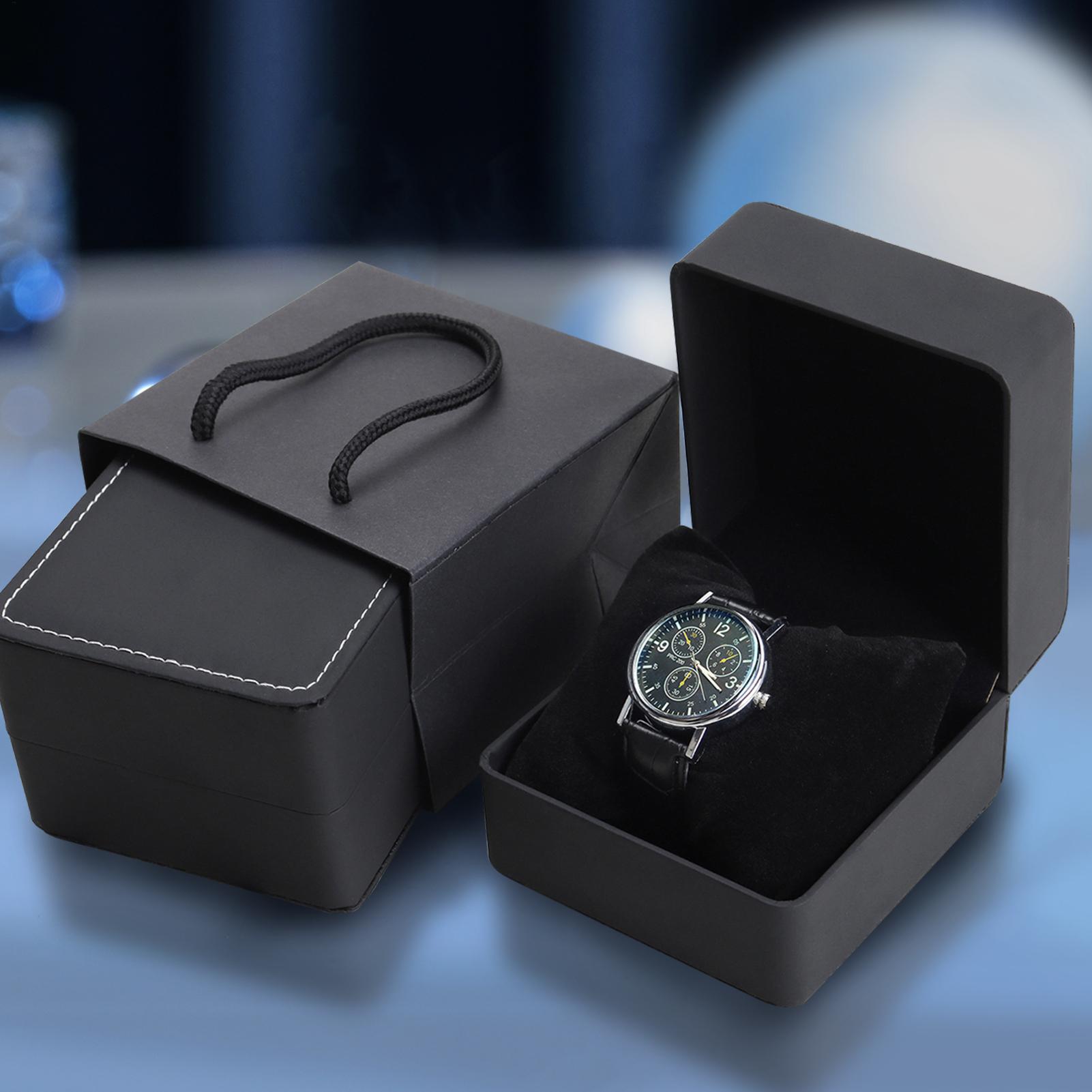 Luxury Watch Packaging Box - Custodia singola per orologio con borsa