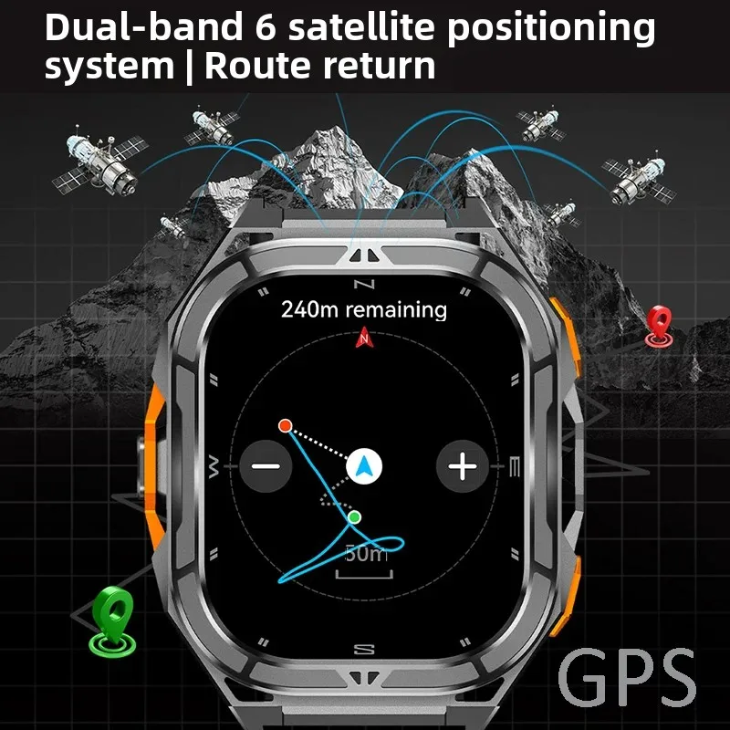 Di lusso AMOLED Smartwatch GPS - Luxury Watch Korea recensione e prezzo