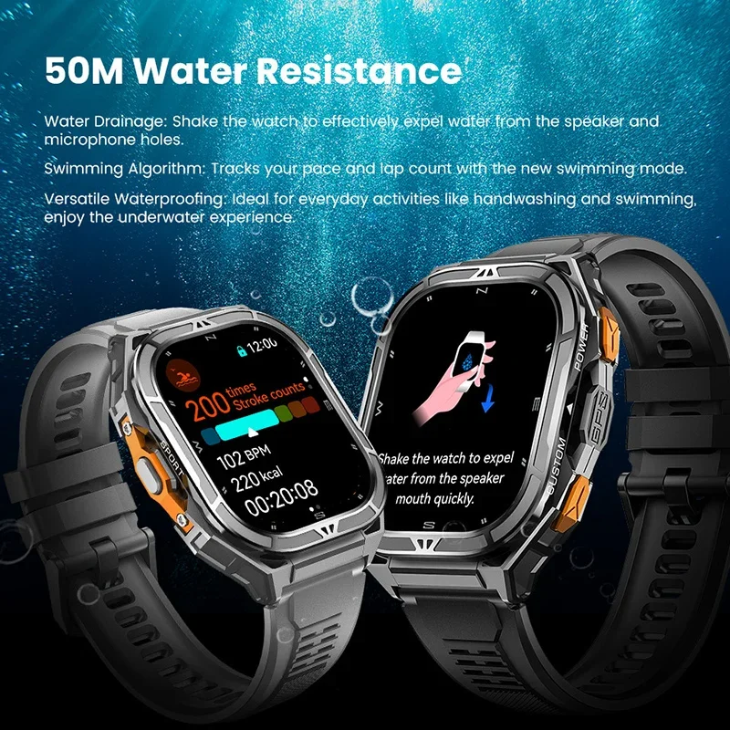 Di lusso AMOLED Smartwatch GPS - Luxury Watch Korea recensione e prezzo