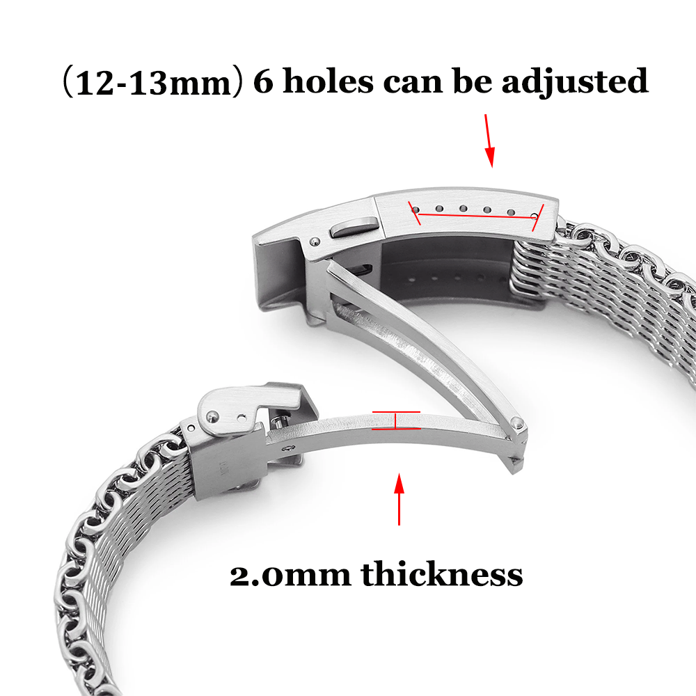 Cinturino in maglia di squalo  - Luxury Watch Casio recensione e prezzo