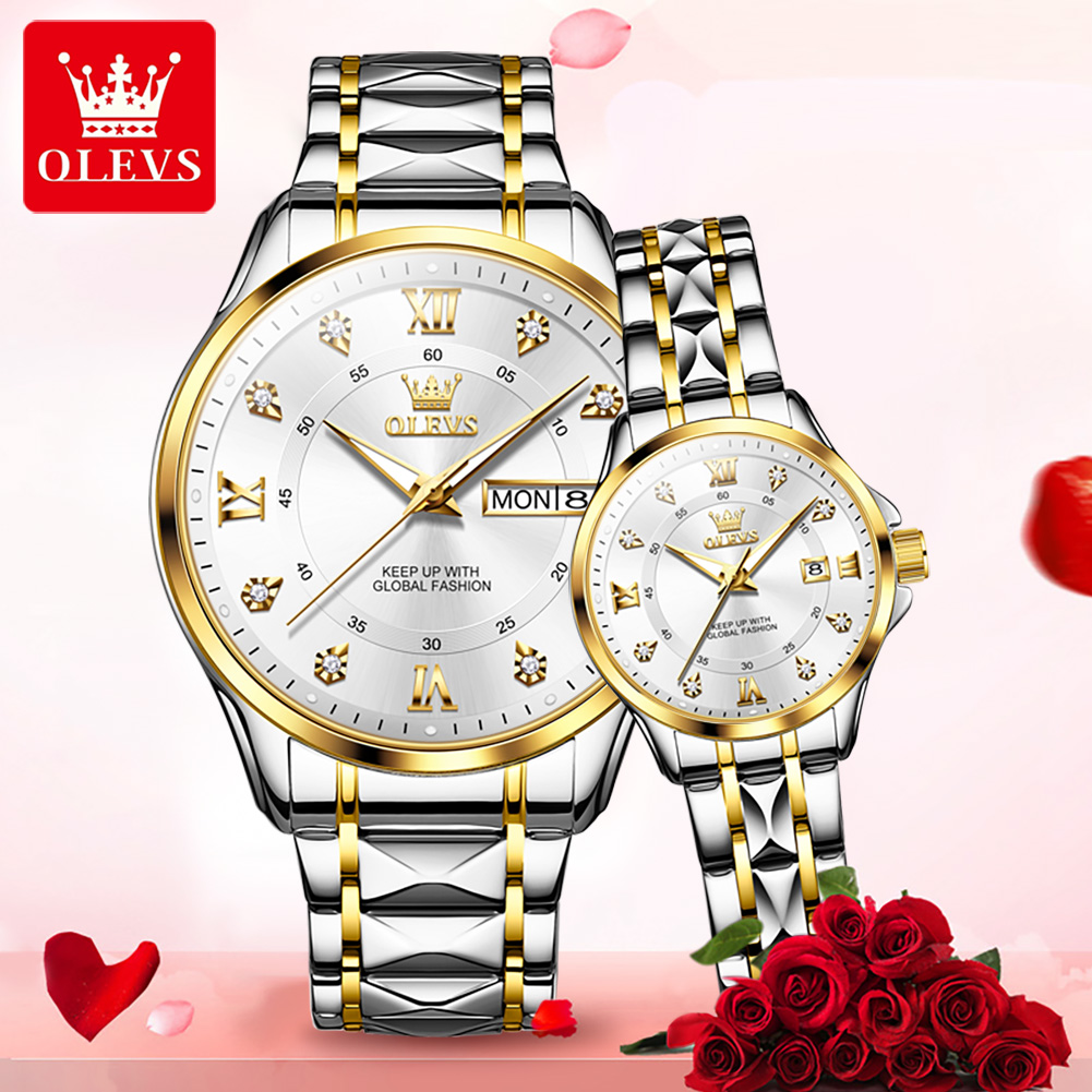 OLEVS 2906 Orologio da coppia  - Luxury Watch Uk recensione e prezzo