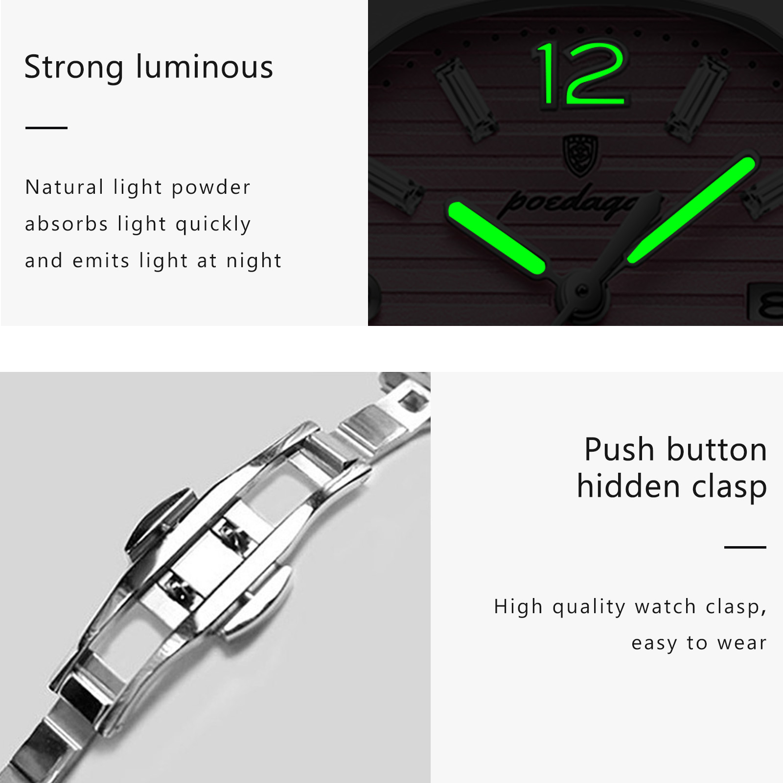 POEDAGAR Orologio da polso da  - Ladies Luxury Watch recensione e prezzo