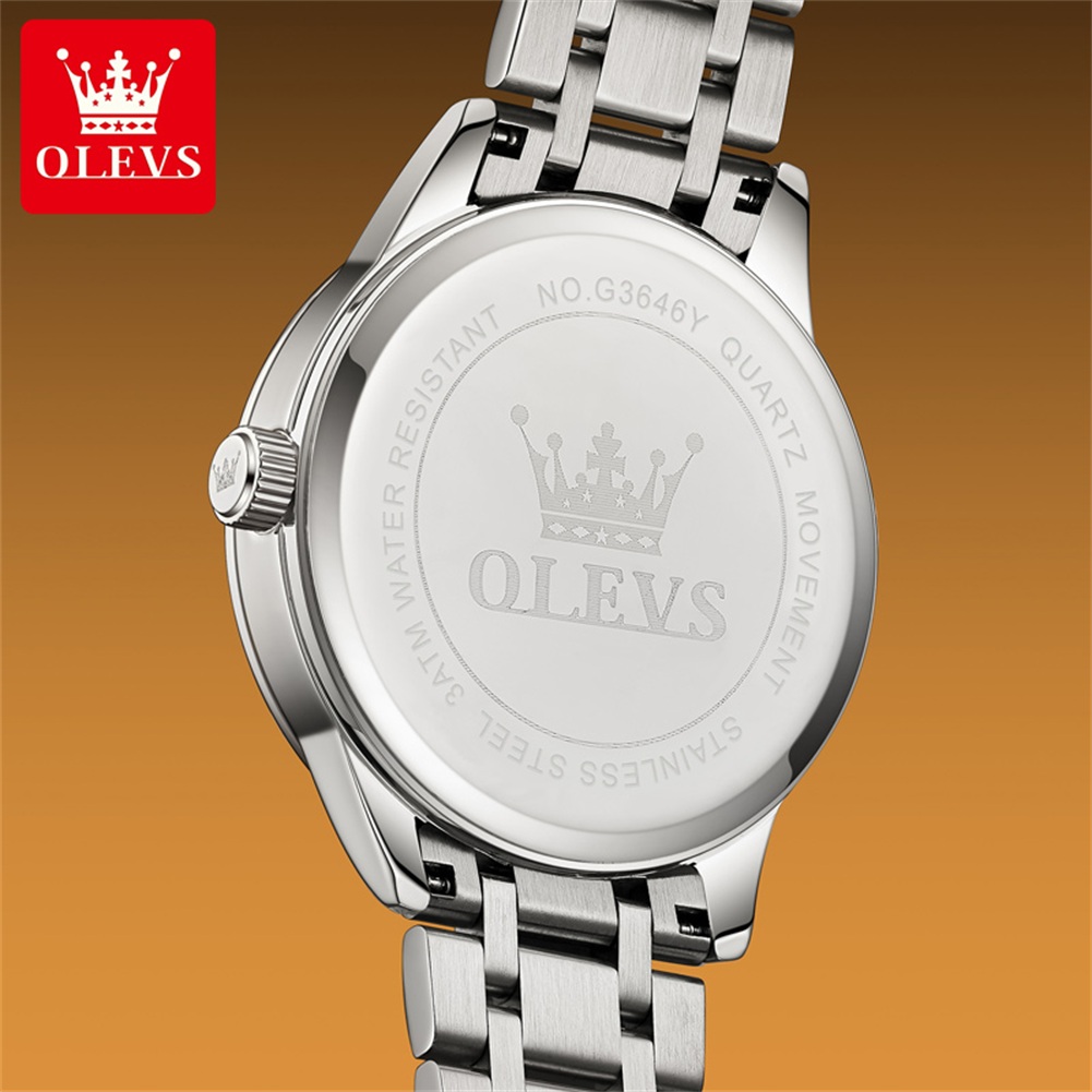 OLEVS Moon Phase orologi da uo - Luxury Watch Brands recensione e prezzo