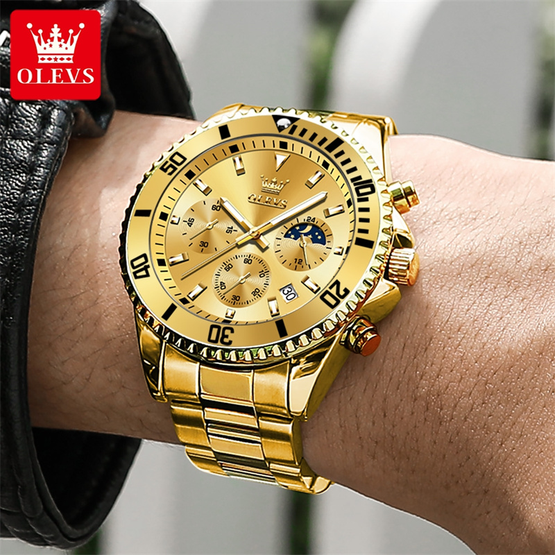 OLEVS Orologio da uomo Top Bra - Luxury Watch Exhibition recensione e prezzo