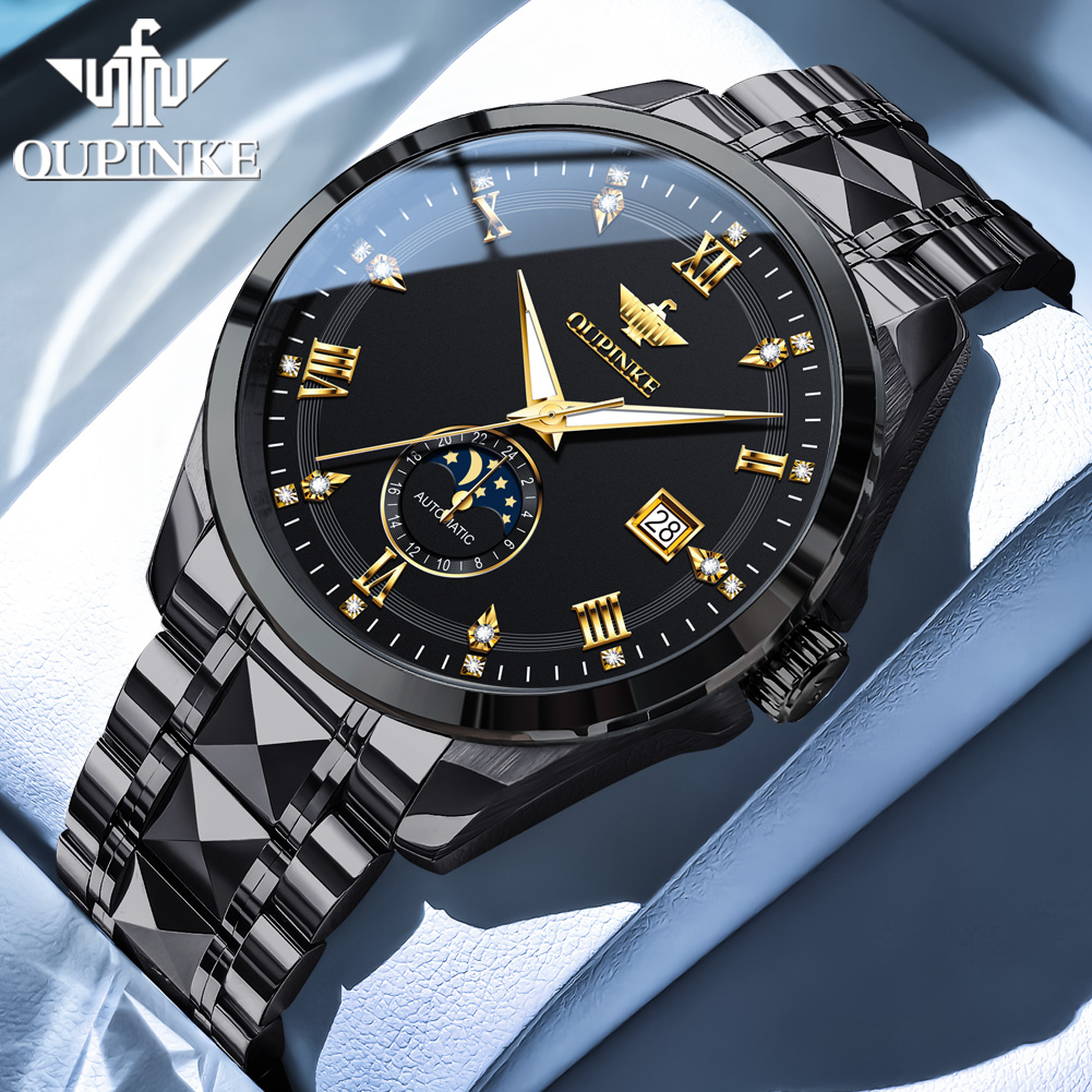 Orologio da uomo OUPINKE 3265  - Luxury Watch Leather recensione e prezzo