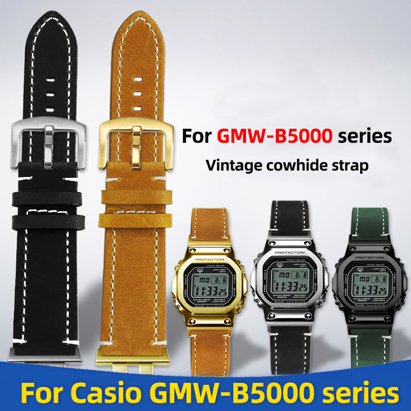 GMW-B5000 cinturino in pelle d - Luxury Watch Casio recensione e prezzo
