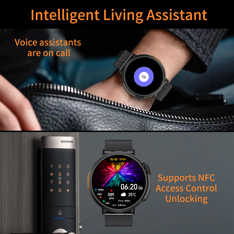 Nuovo Smartwatch di Lusso NFC  - Luxury Watch Arabic recensione e prezzo