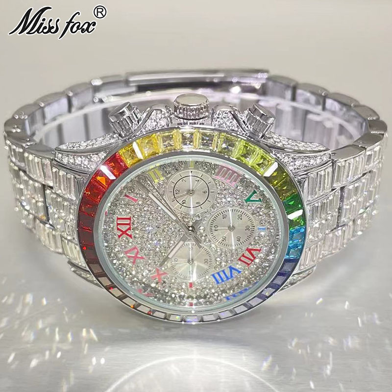 MISSFOX Luxury Iced Watch For  - Luxury Watch Exhibition recensione e prezzo