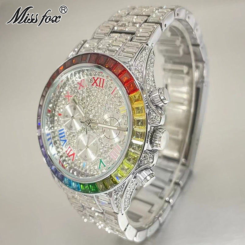 MISSFOX Luxury Iced Watch For  - Luxury Watch Exhibition recensione e prezzo