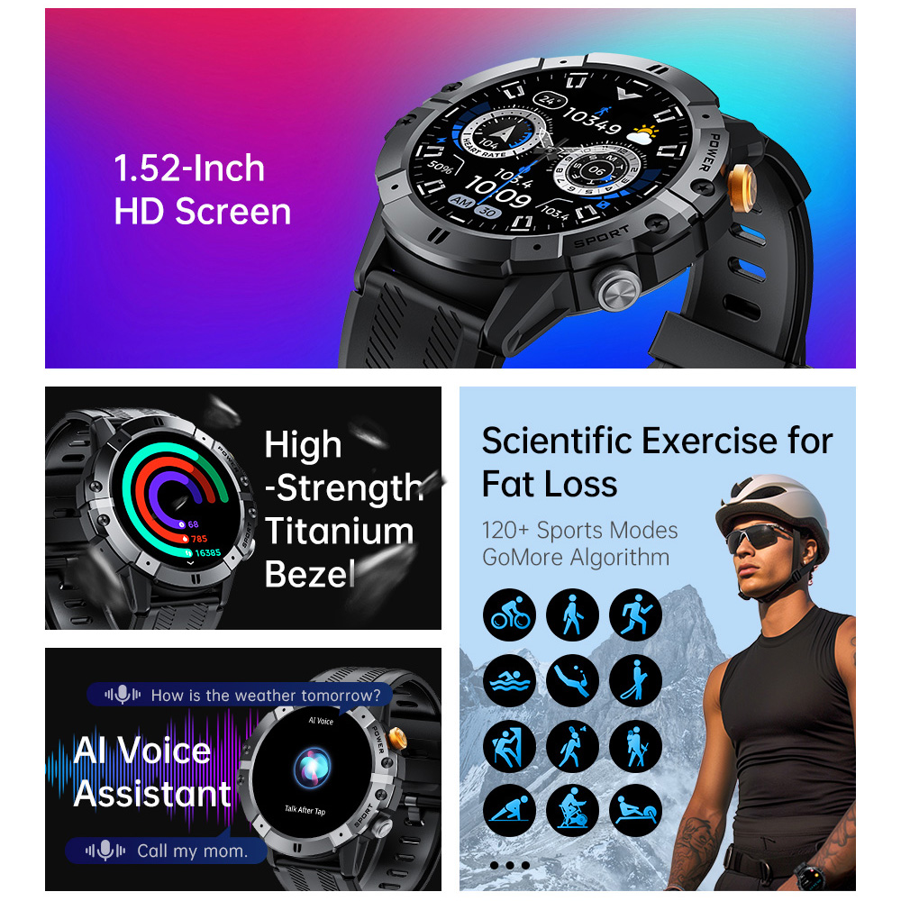 Smartwatch Militare da Esterno - Luxury Watch Arabic recensione e prezzo