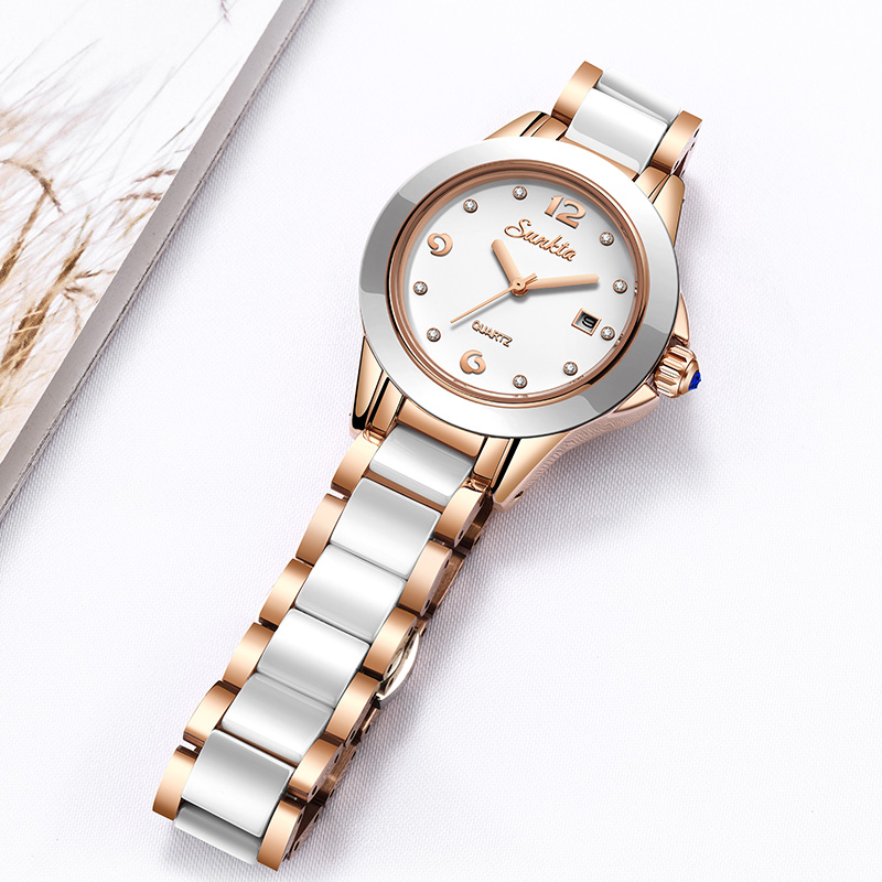 Sunkta moda casual orologio da - Ladies Luxury Watch recensione e prezzo