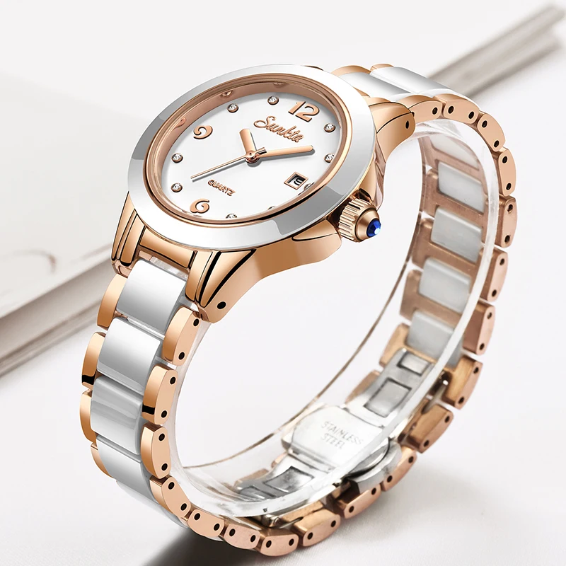 Sunkta moda casual orologio da - Ladies Luxury Watch recensione e prezzo