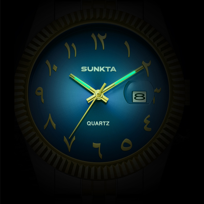 SUNKTA Top Brand di Lusso Orol - Luxury Watch Arabic recensione e prezzo