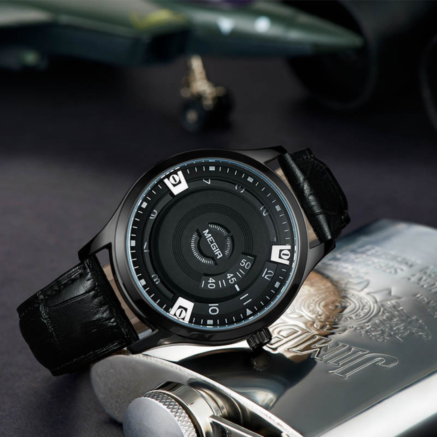 MEGIR Orologi da uomo Cinturin - Luxury Watch Leather recensione e prezzo