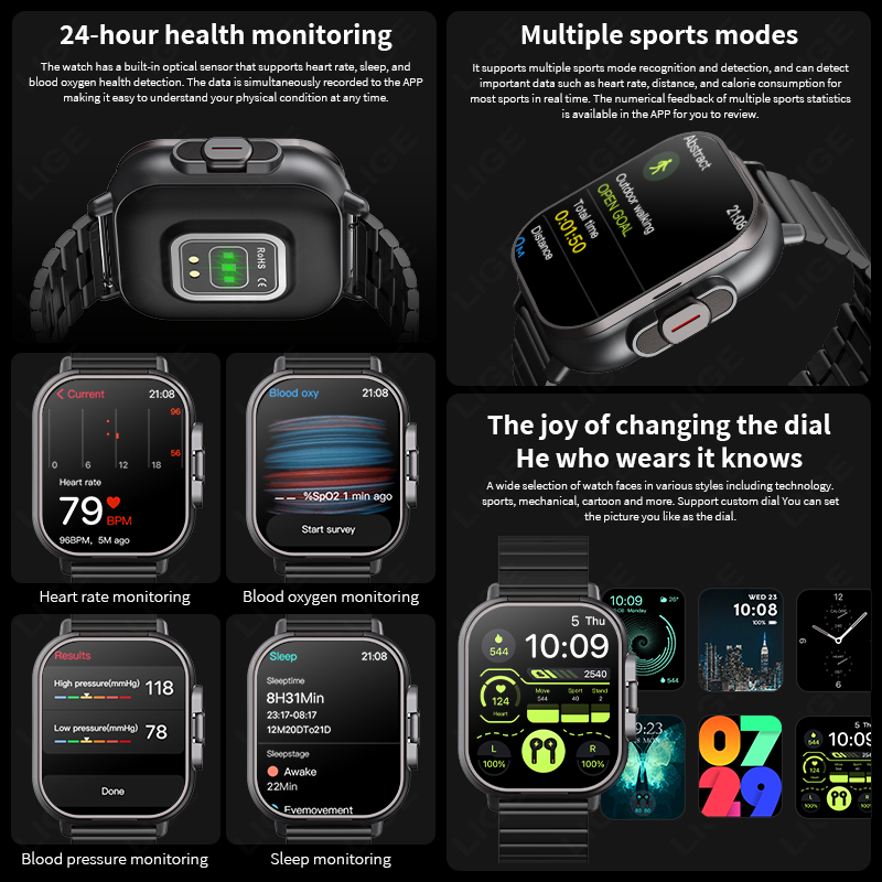 TWS 2in 1 Smart Watch con cuff - Luxury Watch Korea recensione e prezzo