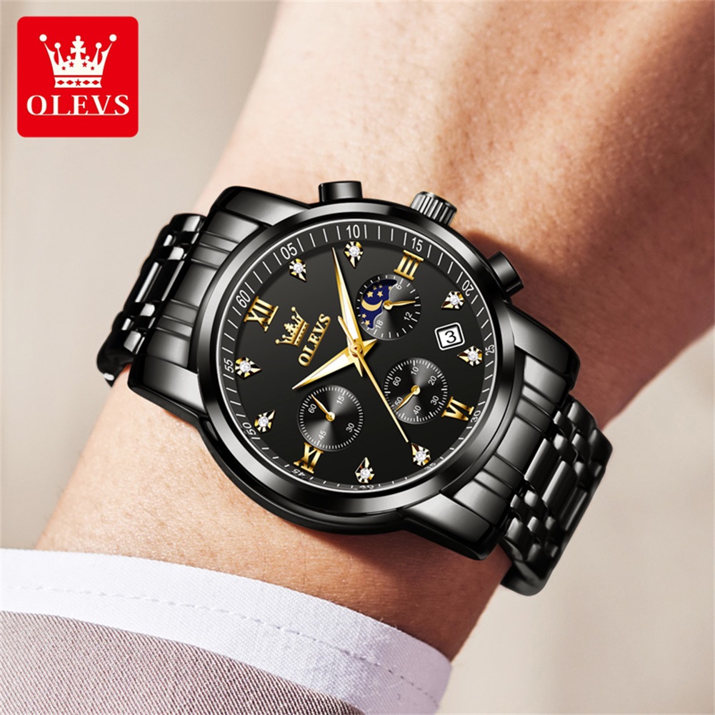 OLEVS Orologi da uomo popolari - Luxury Watch Exhibition recensione e prezzo