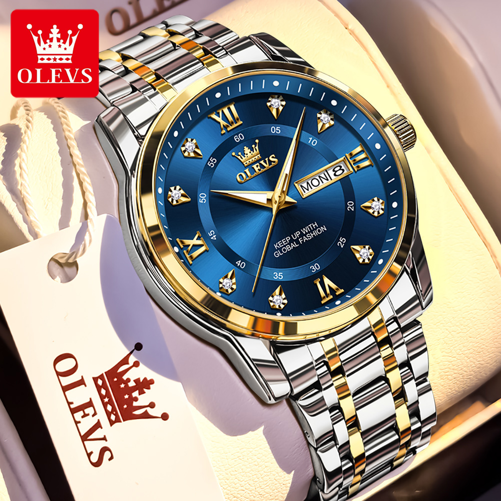 OLEVS Brand Fashion orologi da - Luxury Watch Brands recensione e prezzo