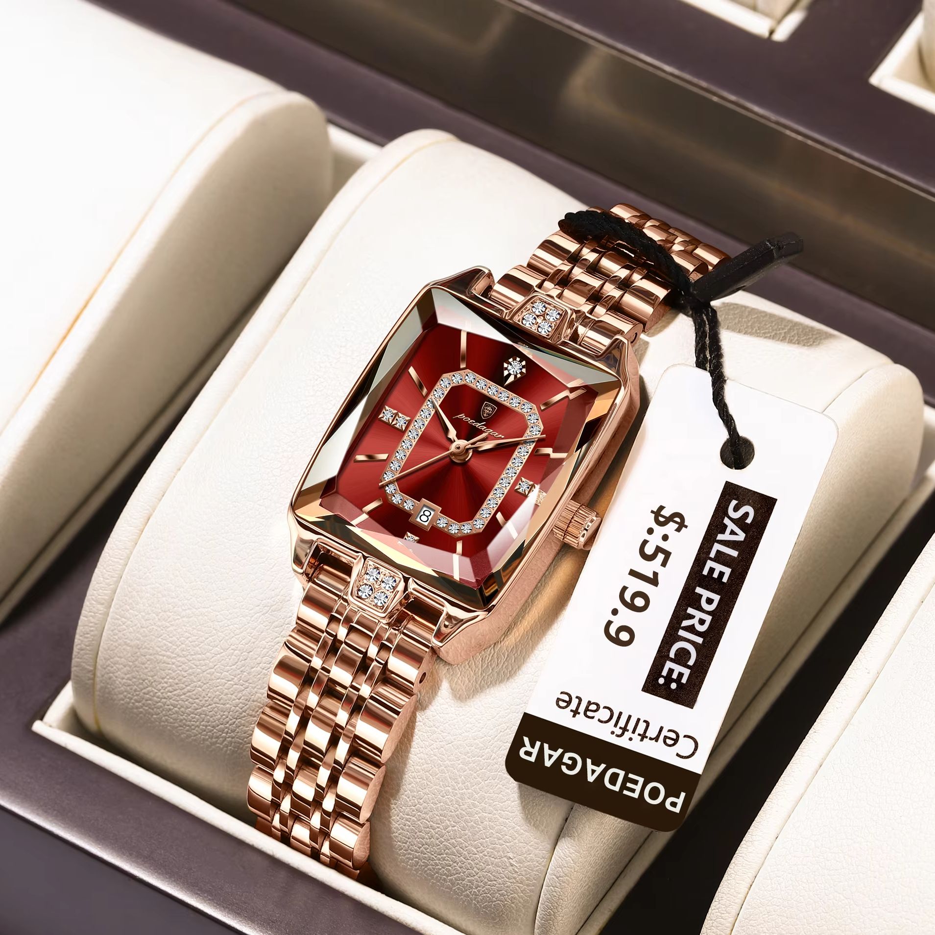 POEDAGAR Orologio da polso da  - Ladies Luxury Watch recensione e prezzo