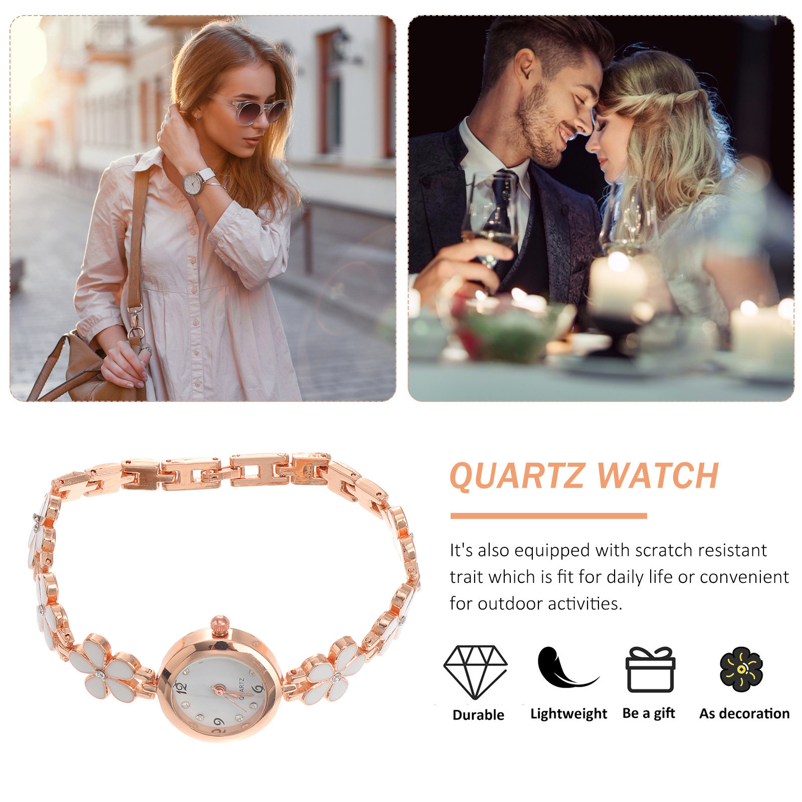 Elegante Orologio da Polso con - Luxury Watch With Bracelet recensione e prezzo