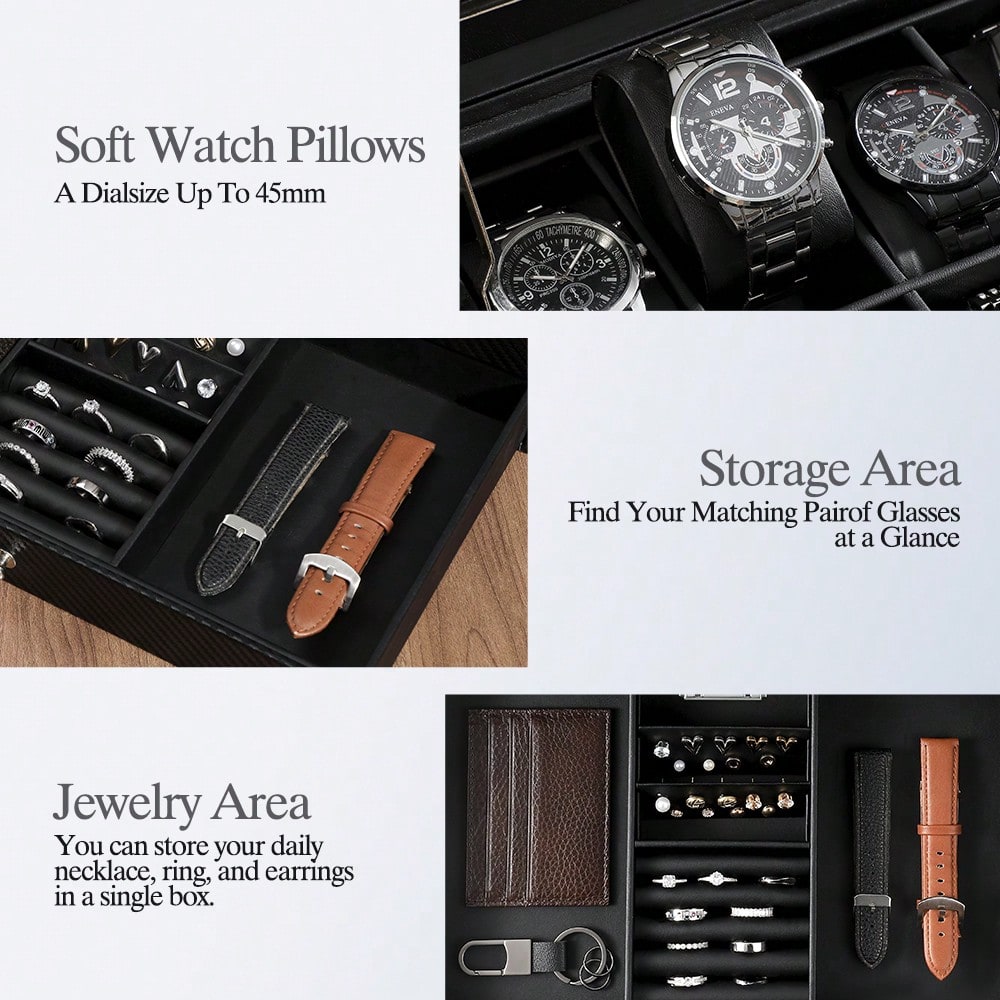 Scatola per Orologi in Pelle a - Luxury Watch Tier recensione e prezzo