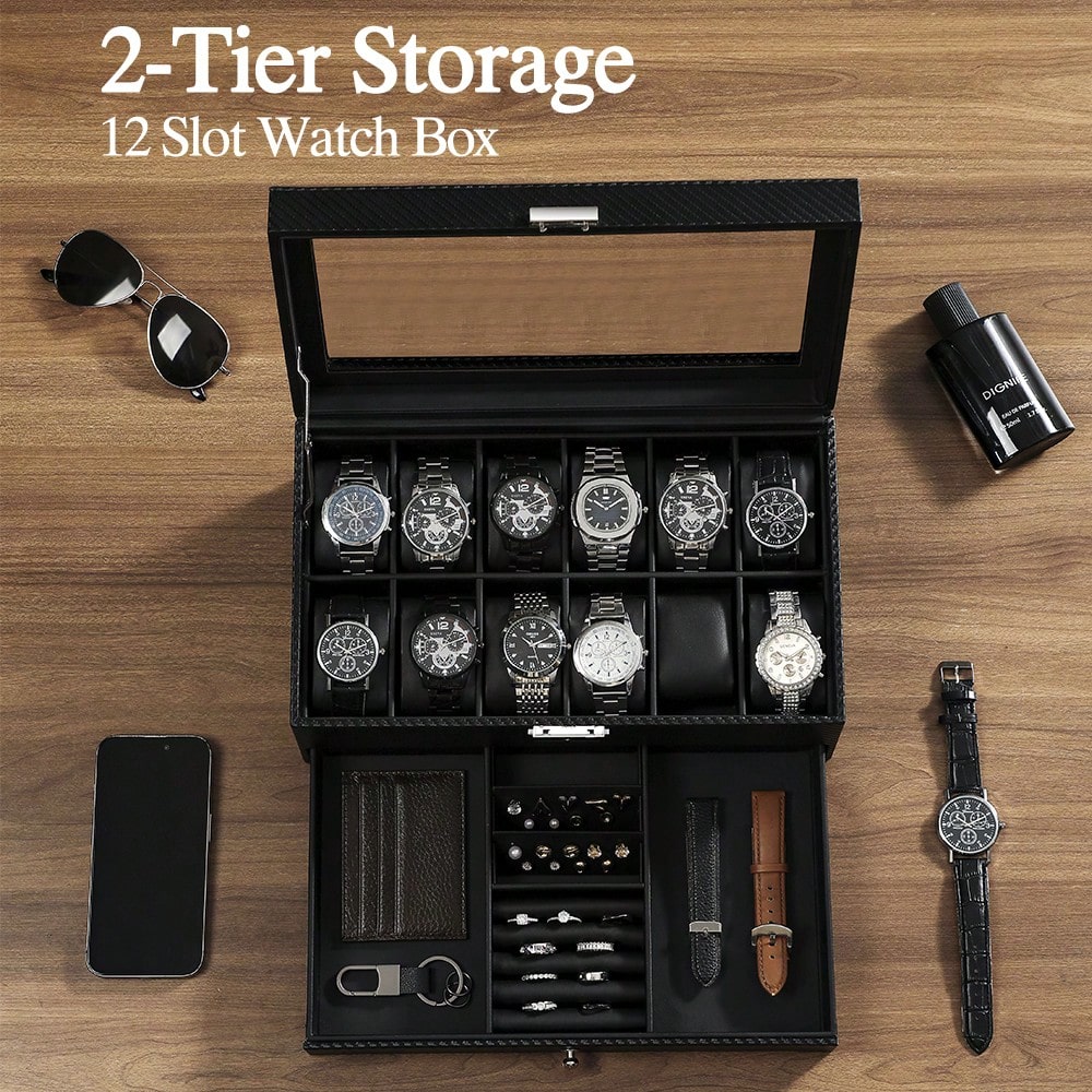 Scatola per Orologi in Pelle a - Luxury Watch Tier recensione e prezzo