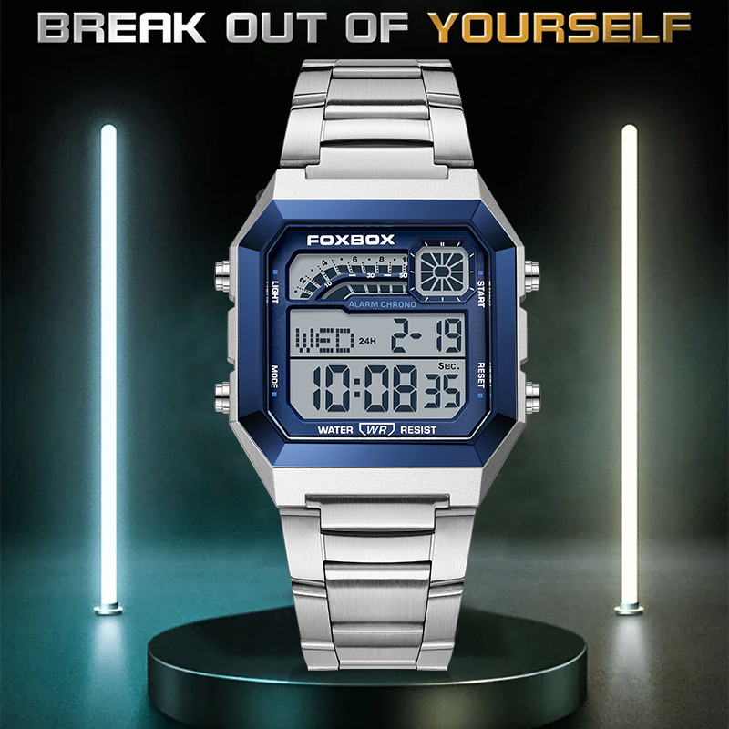 FOXBOX Orologio Digitale di Lu - Luxury Watch For Men recensione e prezzo